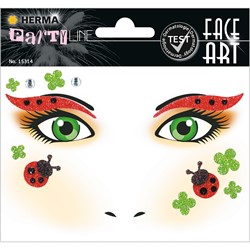 HERMA Face Art Sticker, Marienkäfer