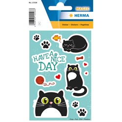 HERMA Magic Sticker, Suprised Cat, Folie