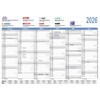 bits&paper A4 Jahreskalender 2026 (2x 6 Monate)