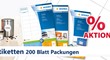 HERMA Universaletiketten 200 Blatt Aktion
