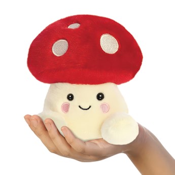 Aurora Palm Pals Amanita Mushroom, Plüschtier, 13cm (33767) - Alternative