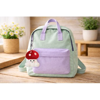 Aurora Palm Pals Amanita Mushroom, Plüschtier, Schlüsselanhänger, 10cm - Alternative