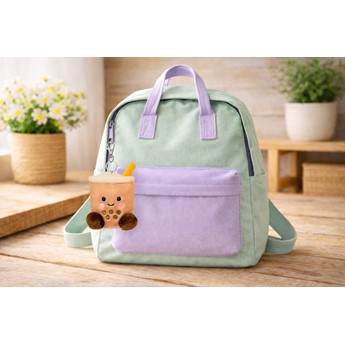 Aurora Palm Pals Milky Tea Boba, Plüschtier, Schlüsselanhänger, 10cm - Alternative