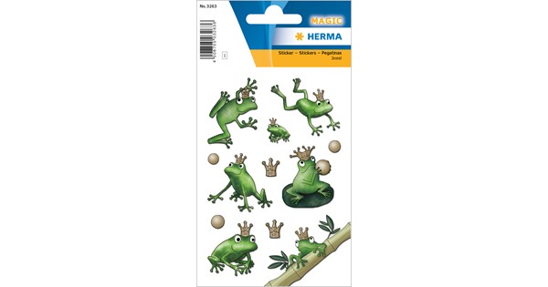 HERMA Sticker MAGIC Sterne – Leuchtend, Selbstklebend, Zum Dekorieren Von Geschenken, Büchern & Mehr