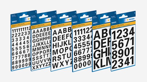 HERMA Buchstaben & Zahlen