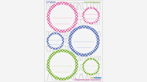 HERMA Deckeletiketten