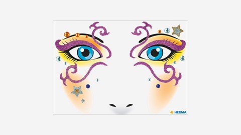 HERMA Face Art Sticker