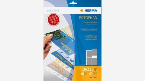 HERMA Postkartenhüllen