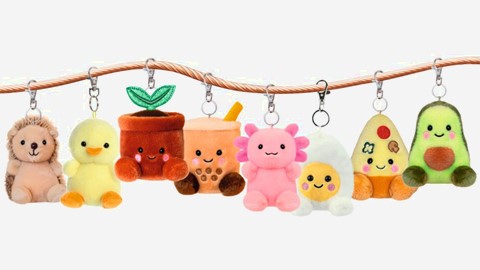 Aurora Palm Pals Schlüsselanhänger