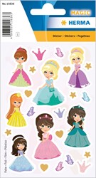 HERMA Magic Sticker Sweet Princess, Folie beglimmert