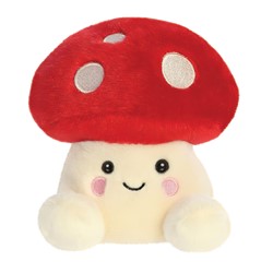 Aurora Palm Pals Amanita Mushroom, Plüschtier, 13cm (33767)