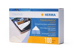 HERMA Transparol Fotoecken, selbstklebend, 100 Stück