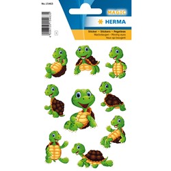 HERMA Magic Sticker, Little Turtle, Wackelaugen