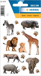 HERMA Sticker, Afrika, Tiere