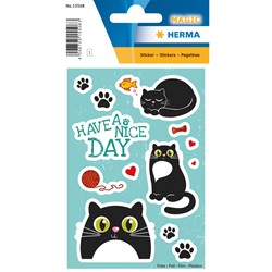 HERMA Magic Sticker, Suprised Cat, Folie