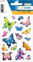 HERMA MAGIC Sticker, Schmetterling, 3D Flügel Effekt