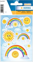 HERMA Sticker, Rainbow, Glitterfolie