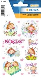 HERMA Magic Sticker, Prinzessin Curly