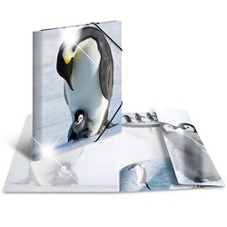 HERMA Sammelmappe Glossy, Pinguine, A3