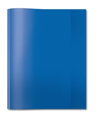 HERMA Heftschoner Quart, Transparent, blau