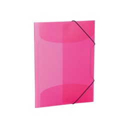 HERMA Sammelmappe, transluzent pink, A4