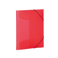 HERMA Sammelmappe, transluzent rot, A3