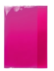 HERMA Heftschoner, Transparent PLUS, pink, A4