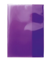 HERMA Heftschoner, Transparent PLUS, violett, A5