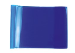 HERMA Heftschoner, Transparent PLUS, quer, blau, A5