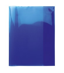 HERMA Heftschoner, Transparent PLUS, blau, QUART