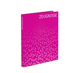 HERMA Zeugnis-Ringbuch, A4, Karton, Pink