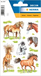 HERMA Decor Sticker, Gezeichnete Pferde