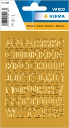 HERMA Buchstaben Etiketten, gold, 12 mm, 1 Blatt