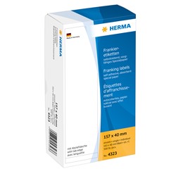 HERMA Frankieretiketten einzeln, 157 x 40 mm, 500 Etiketten