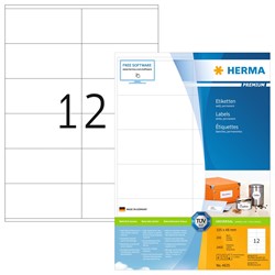 HERMA Universal-Etiketten, weiß, 105 x 48 mm, 200 Blatt