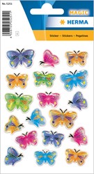 HERMA Magic Sticker, Schmetterlinge, Stone