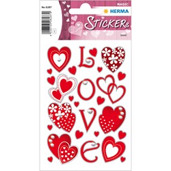 HERMA Magic Sticker, Love, Jewel