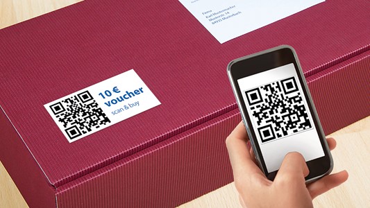 HERMA QR-Code-Etiketten