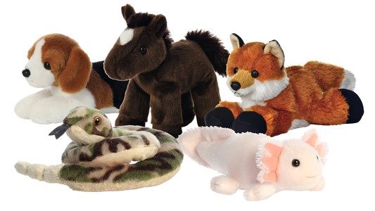 Aurora Mini Flopsies Plüschtiere