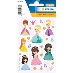 HERMA Magic Sticker Sweet Princess, Folie beglimmert