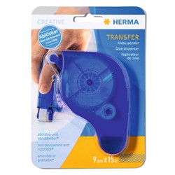 HERMA Klebespender Transfer, ablösbar, 15 m, blau