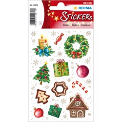 HERMA Decor Weihnachtssticker Weihnachtszeit