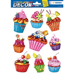 HERMA Fensterdecor, Cupcakes