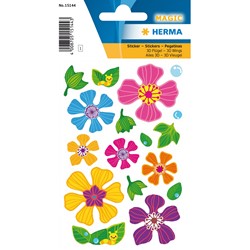 HERMA MAGIC Sticker, Flowers, 3D-Flügel