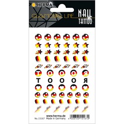 HERMA CLASSIC Nail Tattoo, German Star