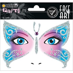 HERMA FACE ART Sticker, Butterfly