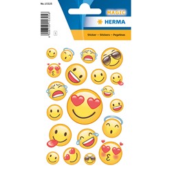 HERMA Magic Sticker, Happy Smile, Transpuffy