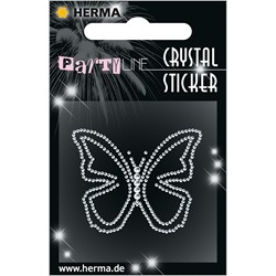 HERMA Crystal Sticker, Schmetterling