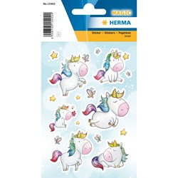 HERMA Magic Sticker, Einhorn Sternenstaub, Jewel