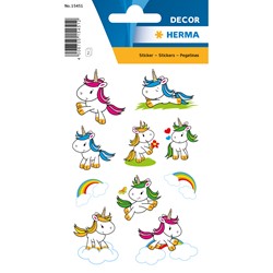 HERMA Decor Sticker, Baby Einhorn, beglimmert